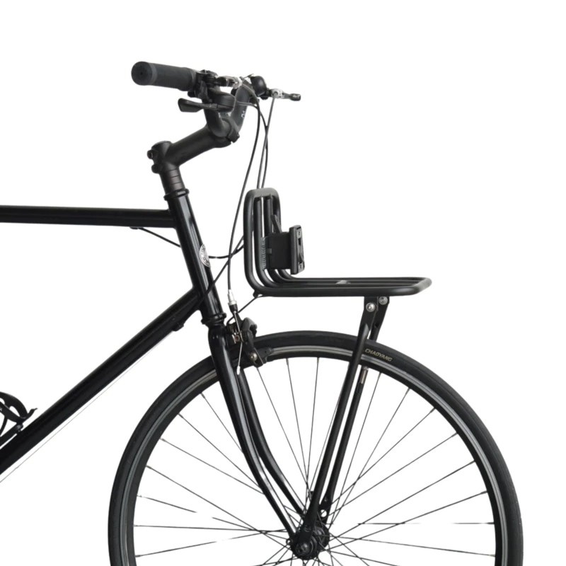 ตะแกรงหน้า VINCITA C057OC ONECLICK สำหรับทัวร์เบาๆ และใช้ทุกวัน ติดตั้งง่ายที่แกนล้อและรูเบรก รองรับกระเป๋า Brompton และระบบ OneClick Adapter รับน้ำหนักได้ 7 กก.