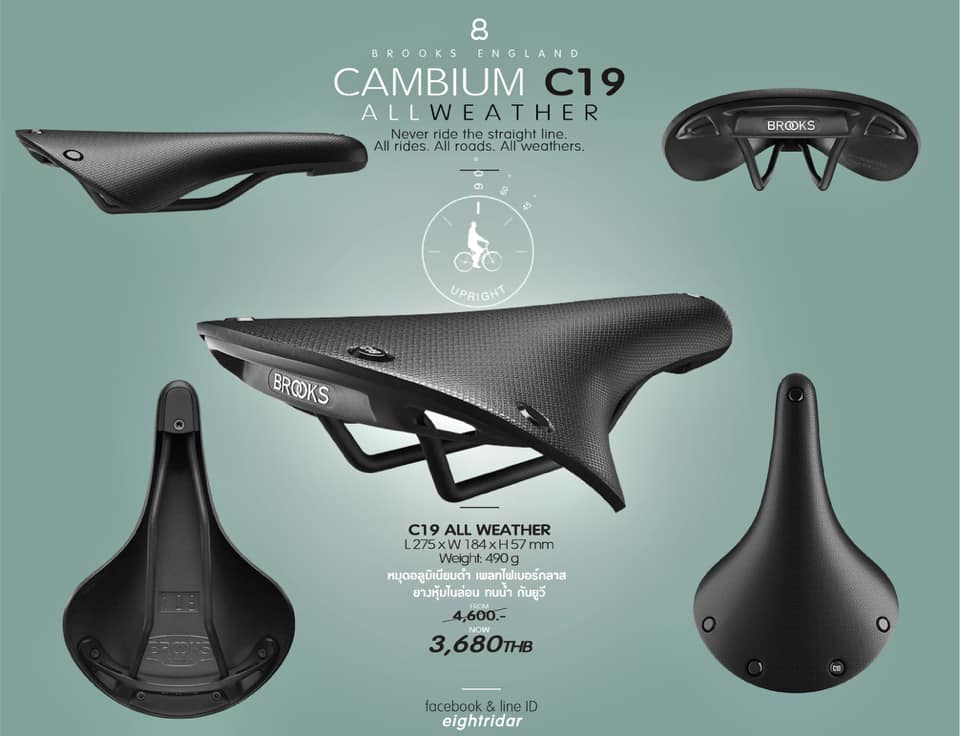 เบาะ Brooks Cambium C19 All Weather