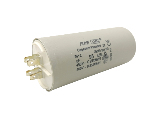 คาปาซิเตอร์ 95uf 450v.(กลม-ขาเสียบ)