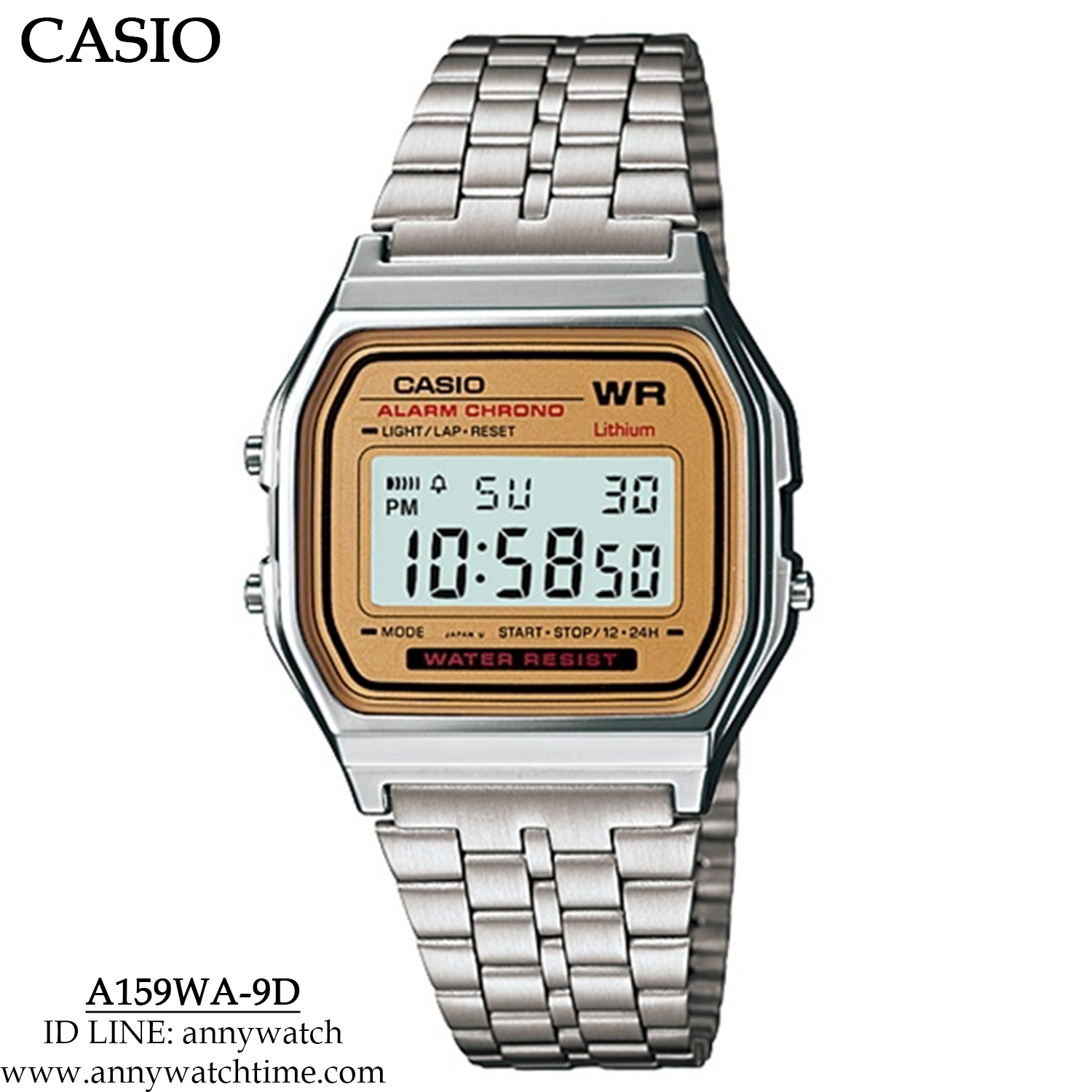 CASIO A159WA-9D