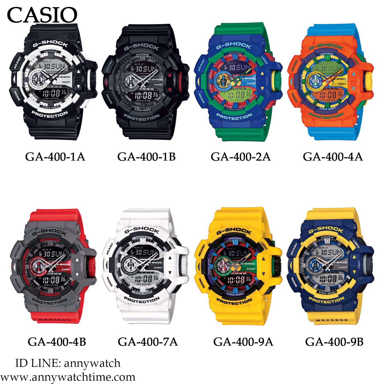 G-SHOCK GA-400-7A