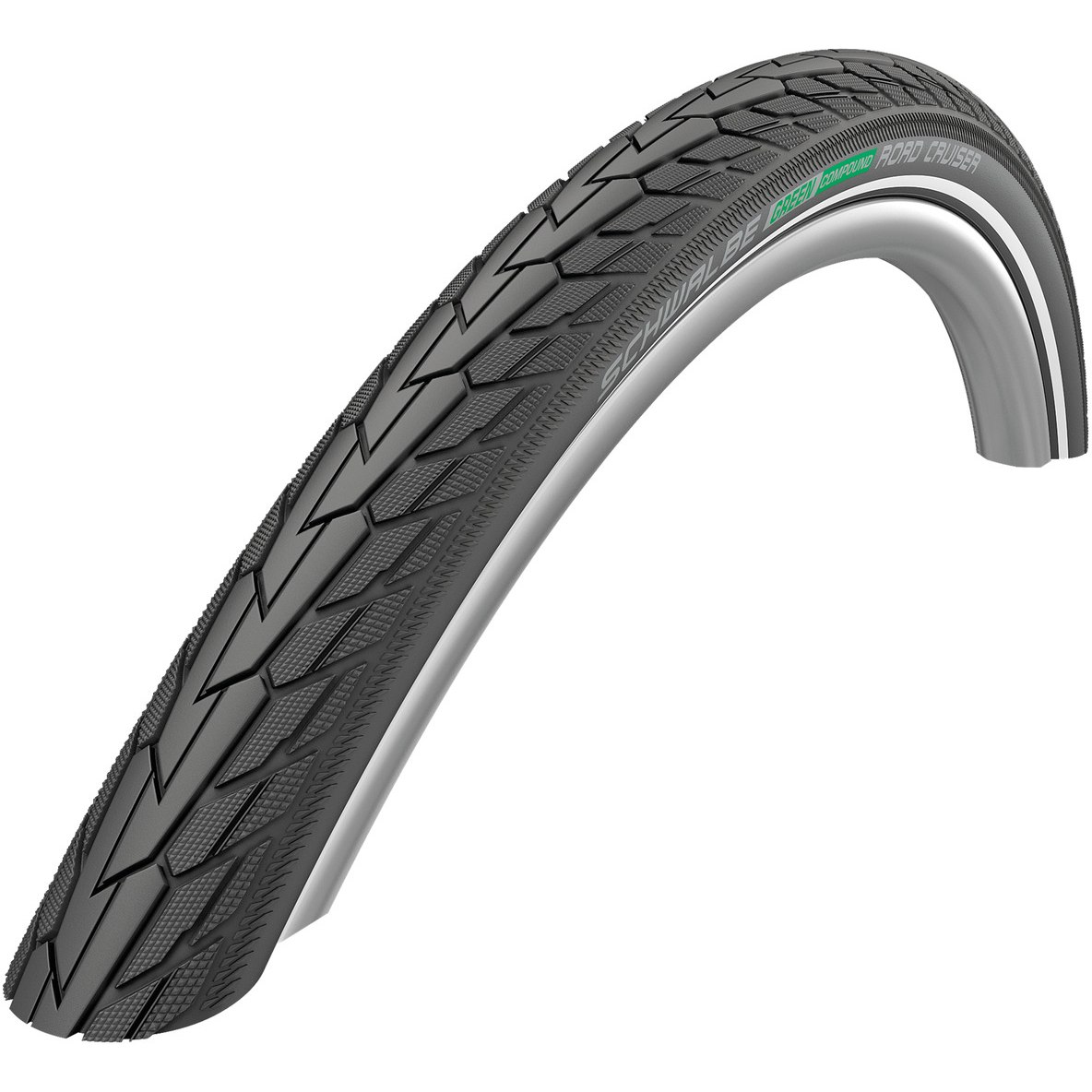 SCHWALBE ยางนอก รุ่น ROAD CRUISER, ขอบลวด, 26X1.75, สีดำ