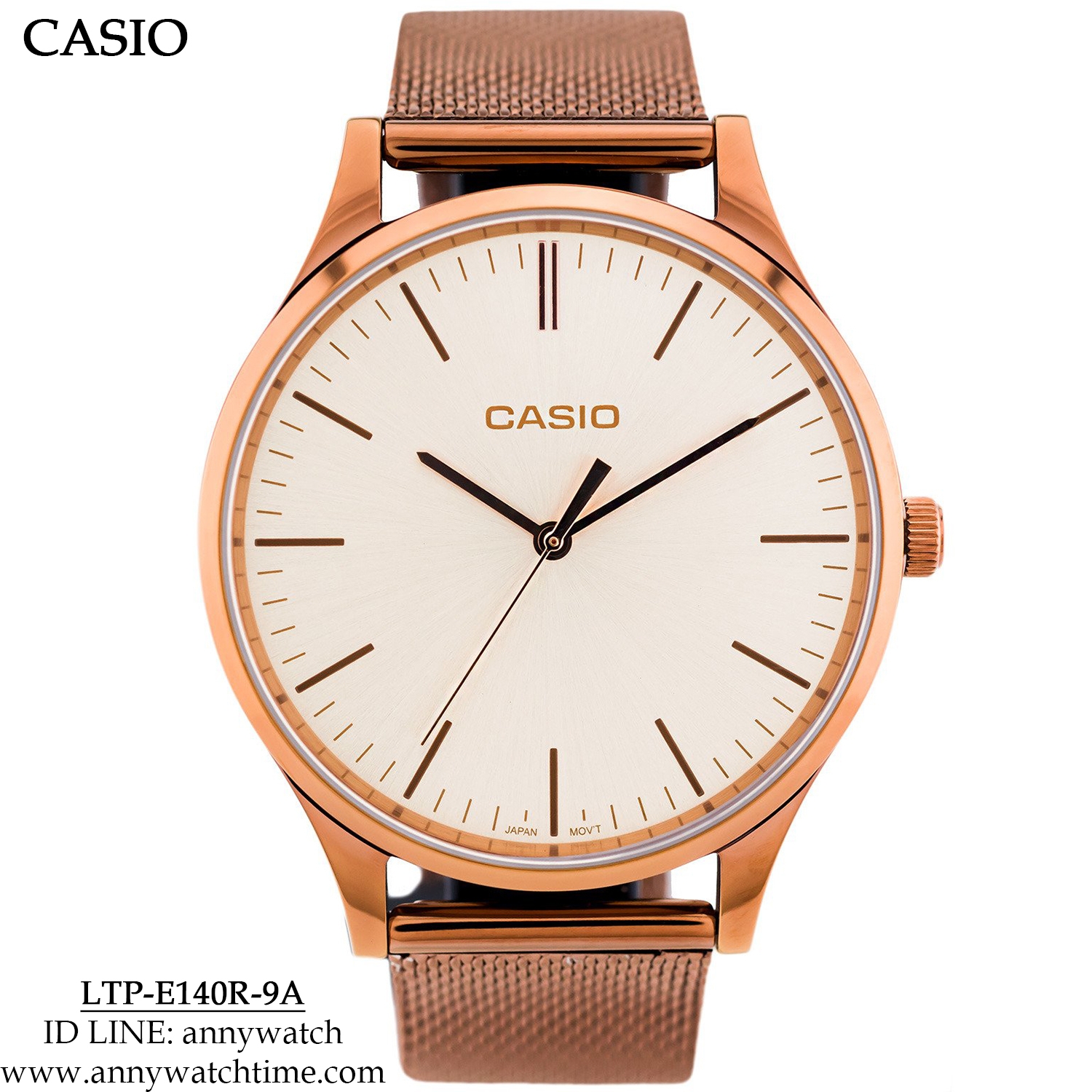 CASIO LTP-E140R-9A