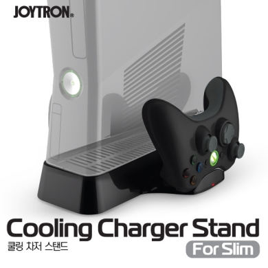 ชุดฐานตั้ง+พัดลม+ชาร์ทจอยสำหรับ XBOX360 Slim