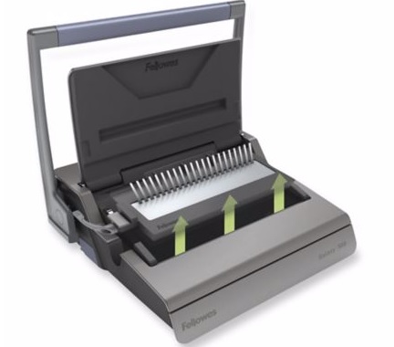 เครื่องเจาะกระดาษมือโยกและเข้าเล่มมือโยก Fellowes รุ่น Galaxy 500