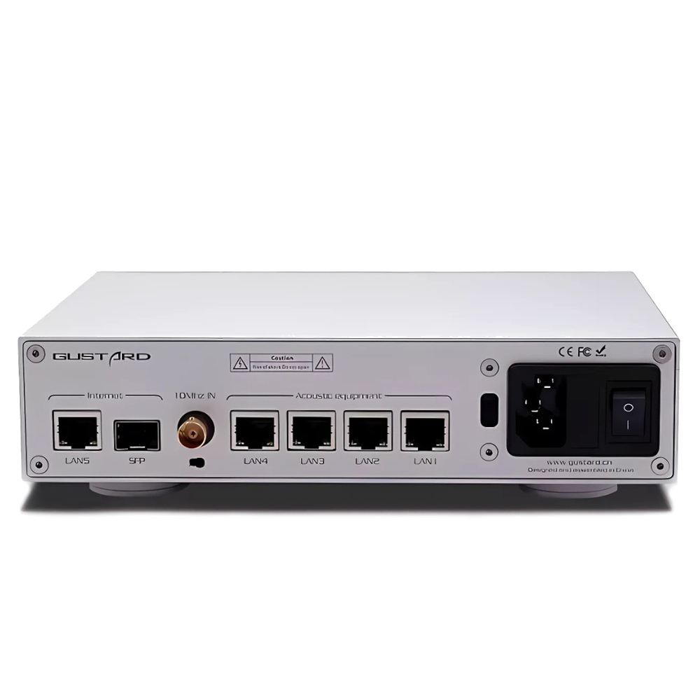 Gustard N18/N18 PRO สวิตซ์เครือข่ายเสียง Ethernet Switch เกรดออดิโอ ประกันศูนย์ไทย