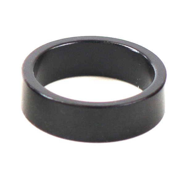 แหวนสเปเซอร์รองถ้วยคอมีเนียม แหวนรองคอ O.V., สีดำ Alloy Bicycle Bike Headset Spacer 1-1/8"