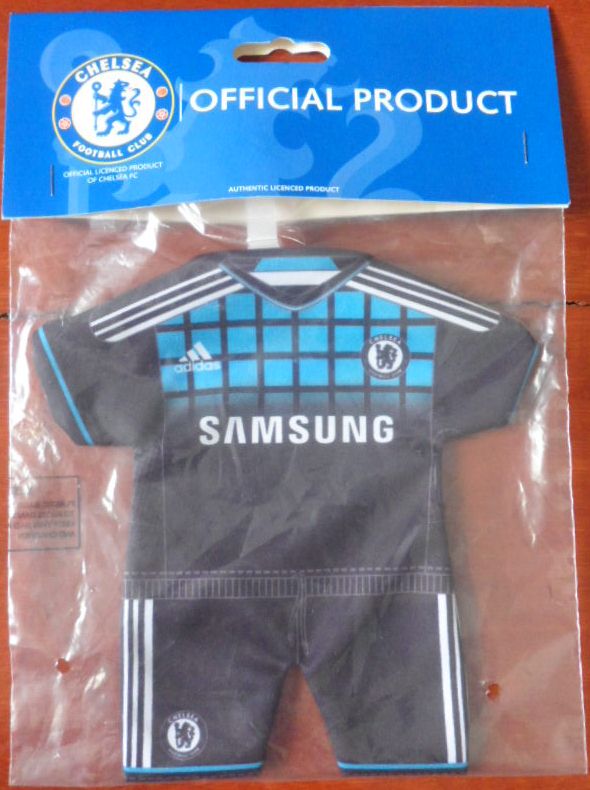 มินิคิต ชุดเสื้อติดกระจก ฟุตบอล สโมสรเชลซี - AWAY KIT 2011/12 ใหม่ / CHELSEA Football Club Mini Kit - AWAY KIT 2011/12 NEW