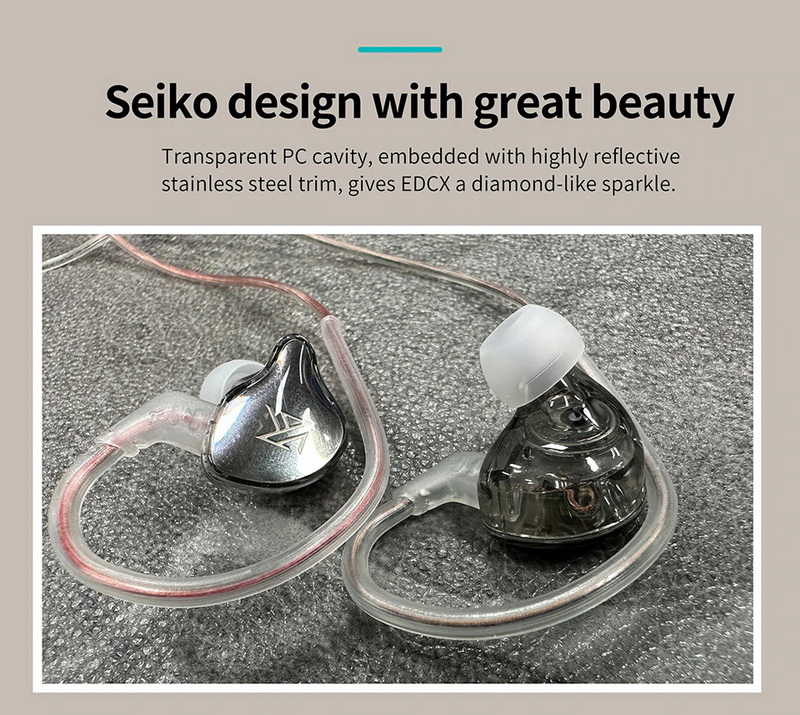 KZ EDCX หูฟัง IEM ไดรเวอร์ Dynamic ประกันศูนย์ไทย