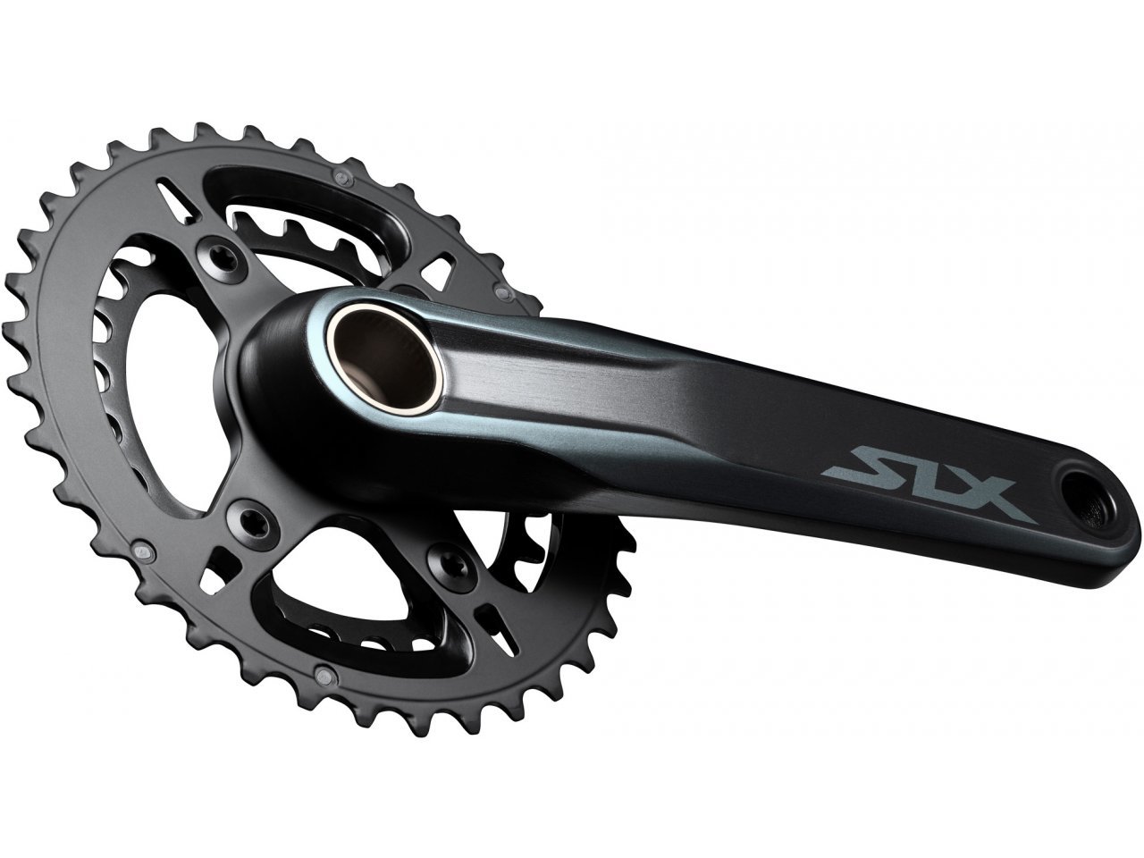 SHIMANO จาน SLX, FC-M7120-B2, บู๊ทสเปค, 2 ชั้น, 36X26T, 170MM, 175MM (ไม่มีกะโหลก)