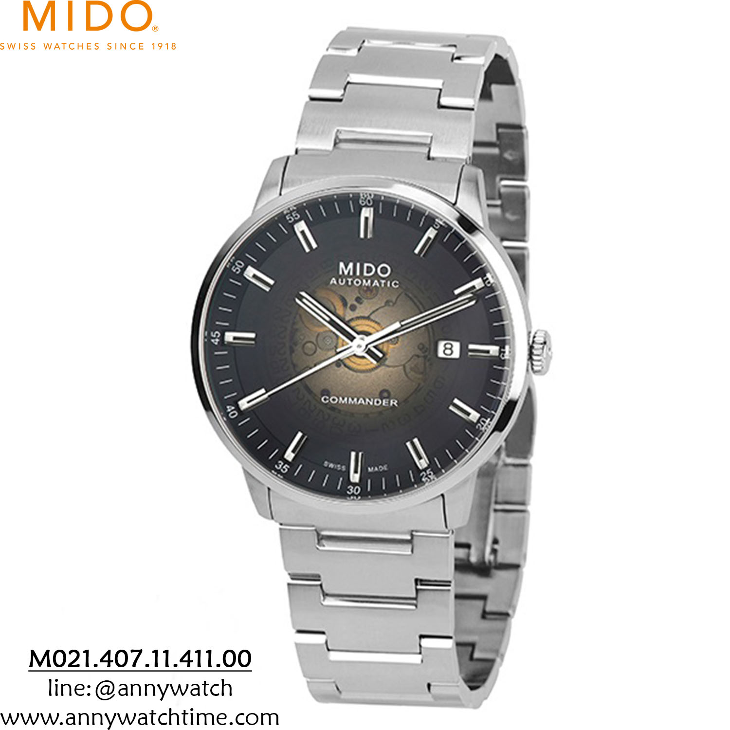 MIDO M021.407.11.411.00