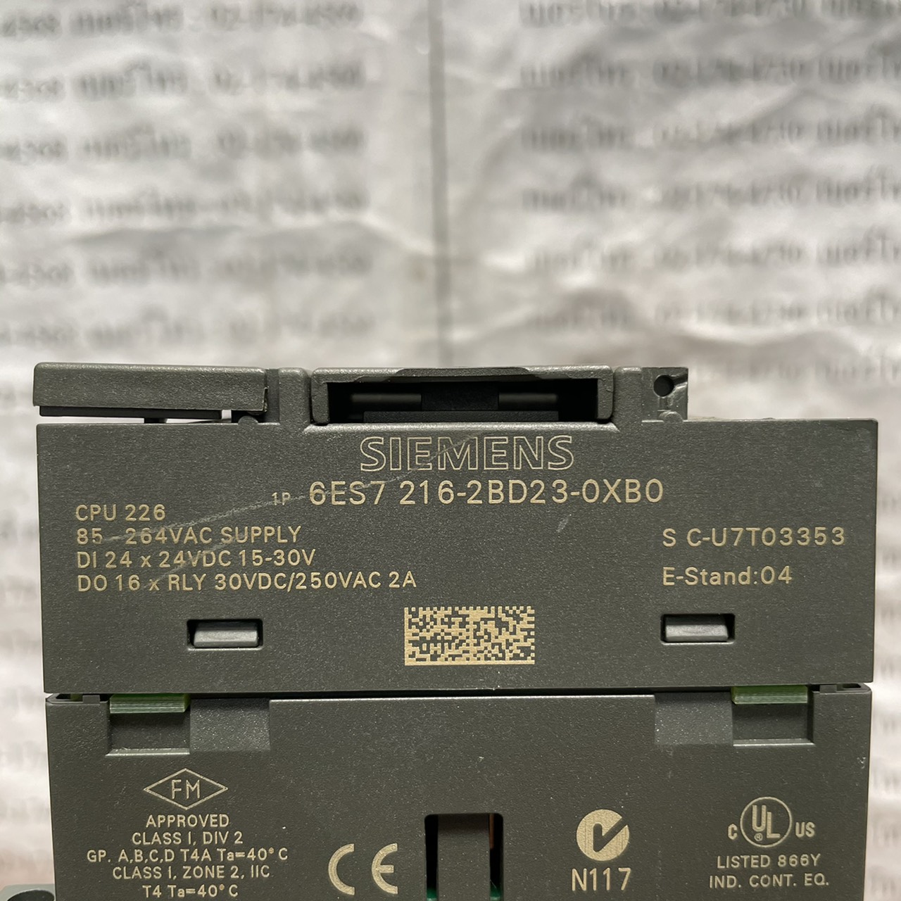 6ES7 216-2BD23-0XB0 PLC " SIEMENS "
