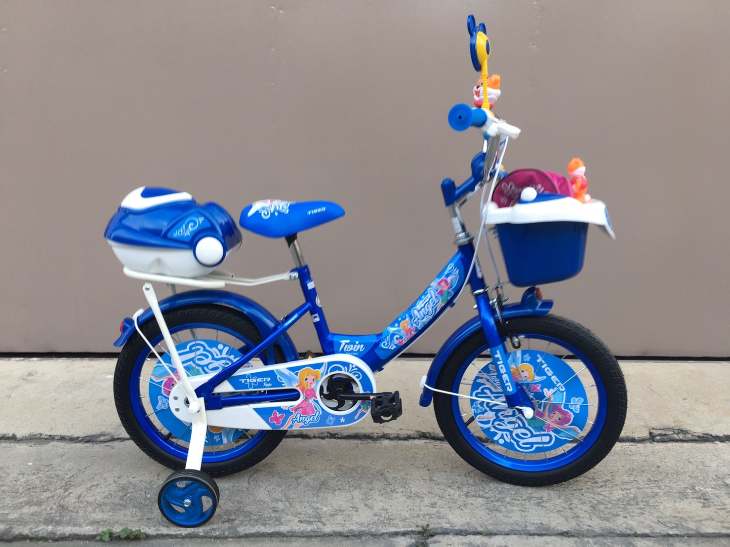 จักรยาน TIGER Kids Bike 16" รุ่น Ella2 + แถมกระเป๋า