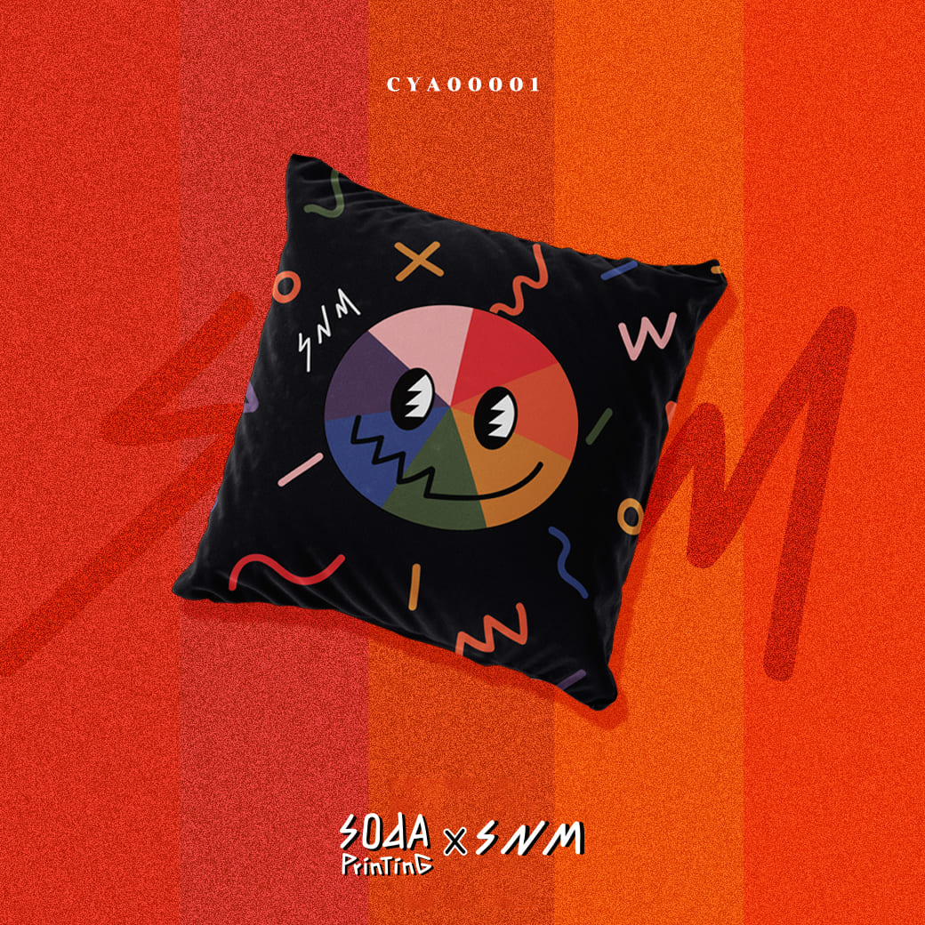 ปลอกหมอน พิมพ์ลาย BABYBOY สีดำ CYA00001 #ปลอกหมอน #SOdAhome