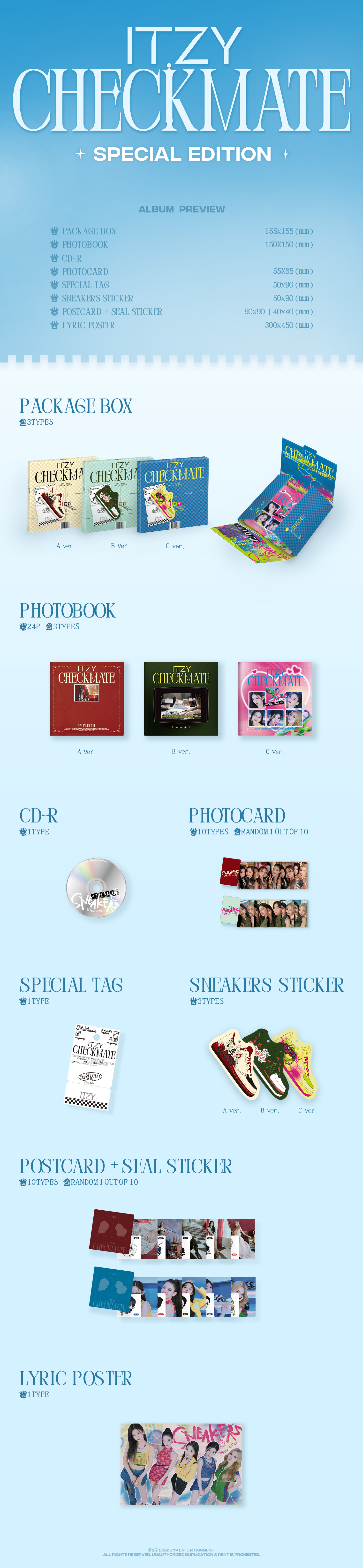 PRE. #ITZY - [CHECKMATE] SPECIAL EDITION (Random Ver.) -รอ 14-25 วัน-