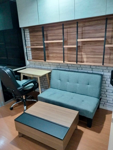 ให้เช่าคอนโด ลุมพินี คอนโดทาวน์ รามอินทรา - ลาดปลาเค้า 2 ห้อง 26 ตรม.แอร์ 2 ตัว เฟอร์ครบ มีเครื่องซักผ้า