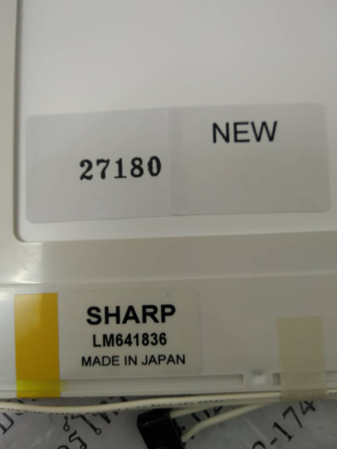 LM641836 LCD PANEL " SHARP "