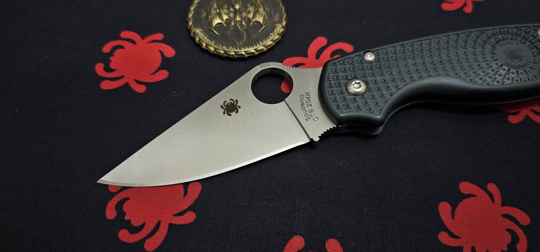 Spyderco Para 3 Lightweight Knifeworks Exclusive (3" CTS 204P)