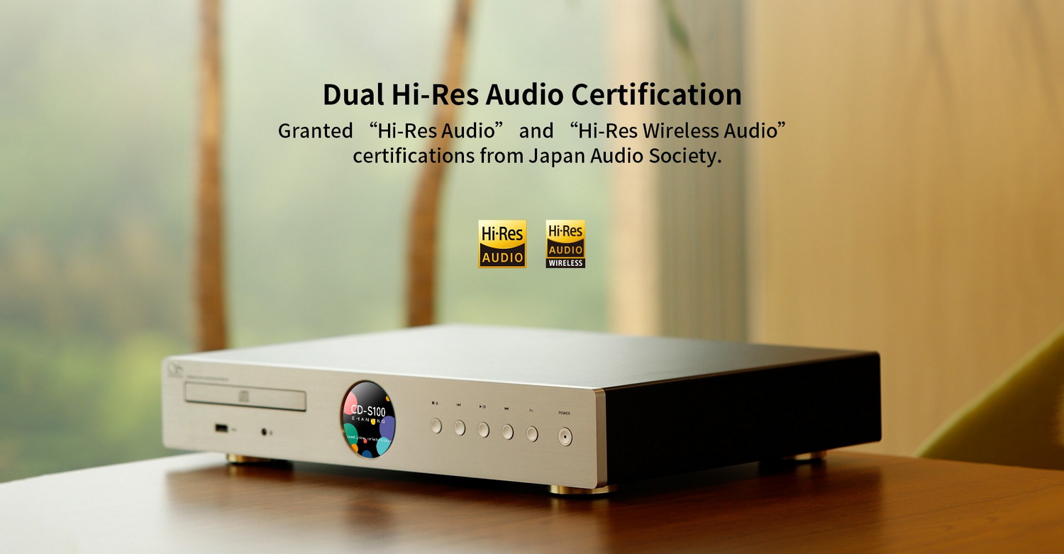 <สั่งจองล่วงหน้า> Shanling CD-S100 IV เครื่องเล่น CD รุ่นแรกระบบ DAC ROHM BD34352 ใหม่ รองรับ Dual Hi-Res ประกันศูนย์ไทย