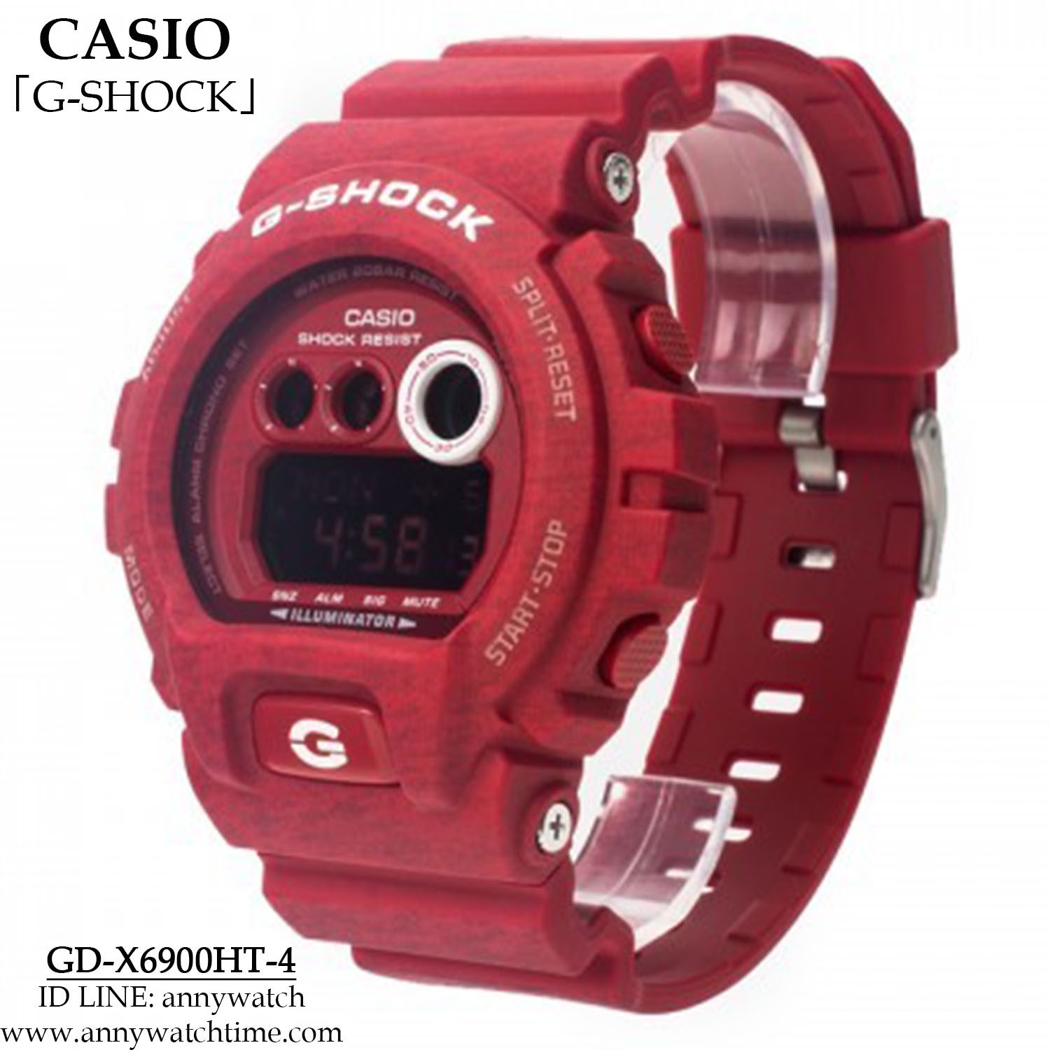 G-SHOCK GD-X6900HT-4 - จำหน่ายนาฬิกาของแท้ 100% รับซ่อมนาฬิกา