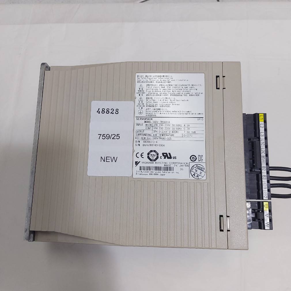 SGDV-7R6A01A SERVO DRIVE “ YASKAWA ”