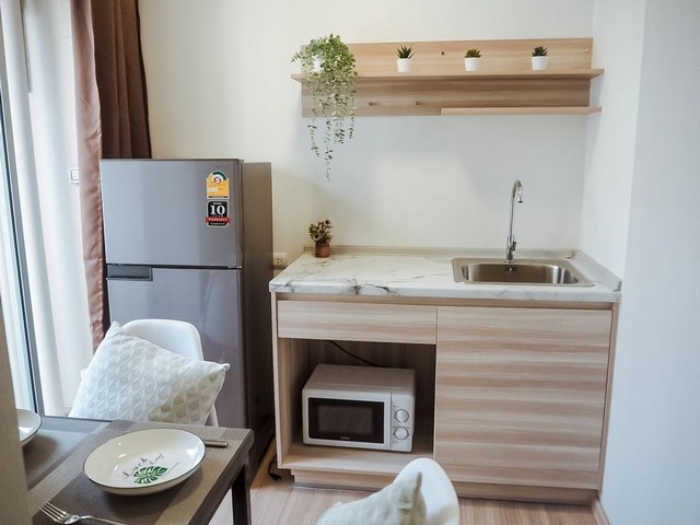 ให้เช่า พลัม คอนโด มิกซ์ แจ้งวัฒนะ 23 ตรม.ห้องใหม่ เฟอร์ครบ ใกล้ราชภัฎพระนคร พร้อมอยู่