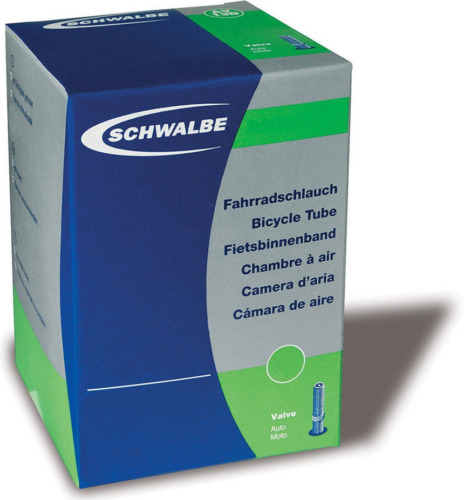 SCHWALBE ยางใน 20"x1 1/8-1 3/8, หัวใหญ่ (AV7A), มีกล่อง (ขอบ 451)