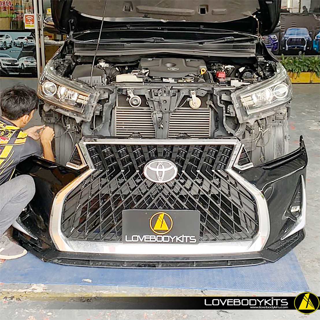 กันชนหน้า LX2 : INNOVA CRYSTA 2016-2020