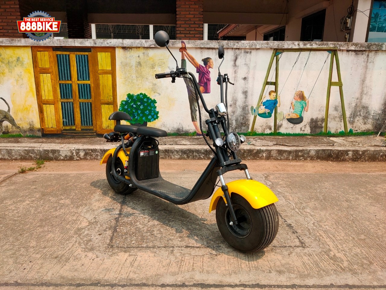 สกูตเตอร์ไฟฟ้าล้อโต HORECA C07A | มอเตอร์ 1500W แบต 60V/20Ah วิ่งไกล 50-60 กม.