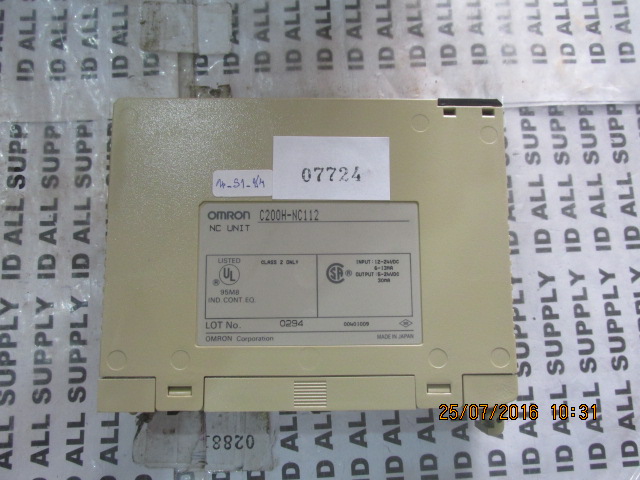 PLC “ OMRON ” รุ่น C200H-NC112