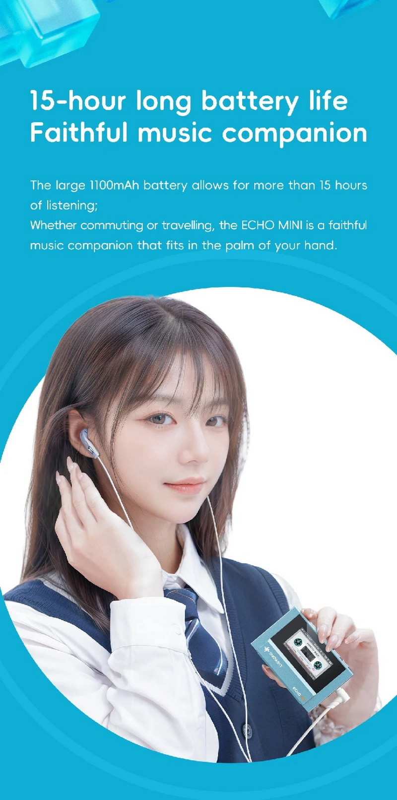 Snowsky Echo Mini DAP เครื่องเล่นพกพา lossless ชิป Dual CS43131 รองรับ Hi-Res ประกันศูนย์ไทย