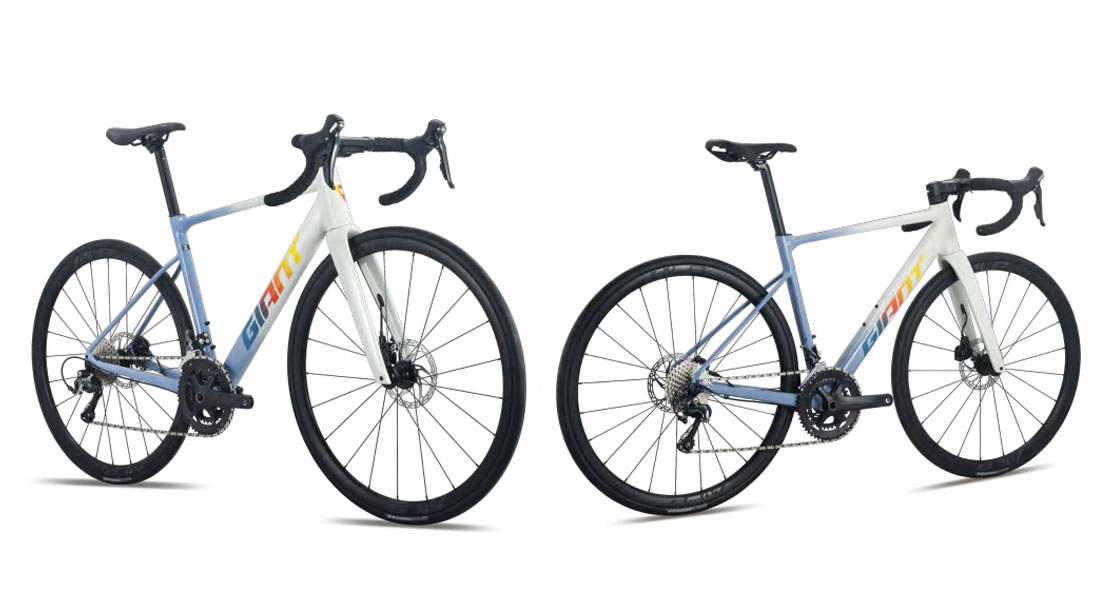 จักรยานเสือหมอบ GIANT PCR LTD 2 ปี 2026 | Shimano Tiagra 2×10 สปีด | ดิสก์เบรกไฮดรอลิก | 8.9 กก.