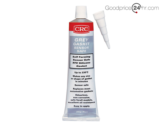 c-133. กาวปะเก็นเทา ทนร้อนสูงพิเศษ ชนิดปลอดภัยต่อเซนเซอร์ CRC Grey RTV Gasket Sensor Safe 85 g.