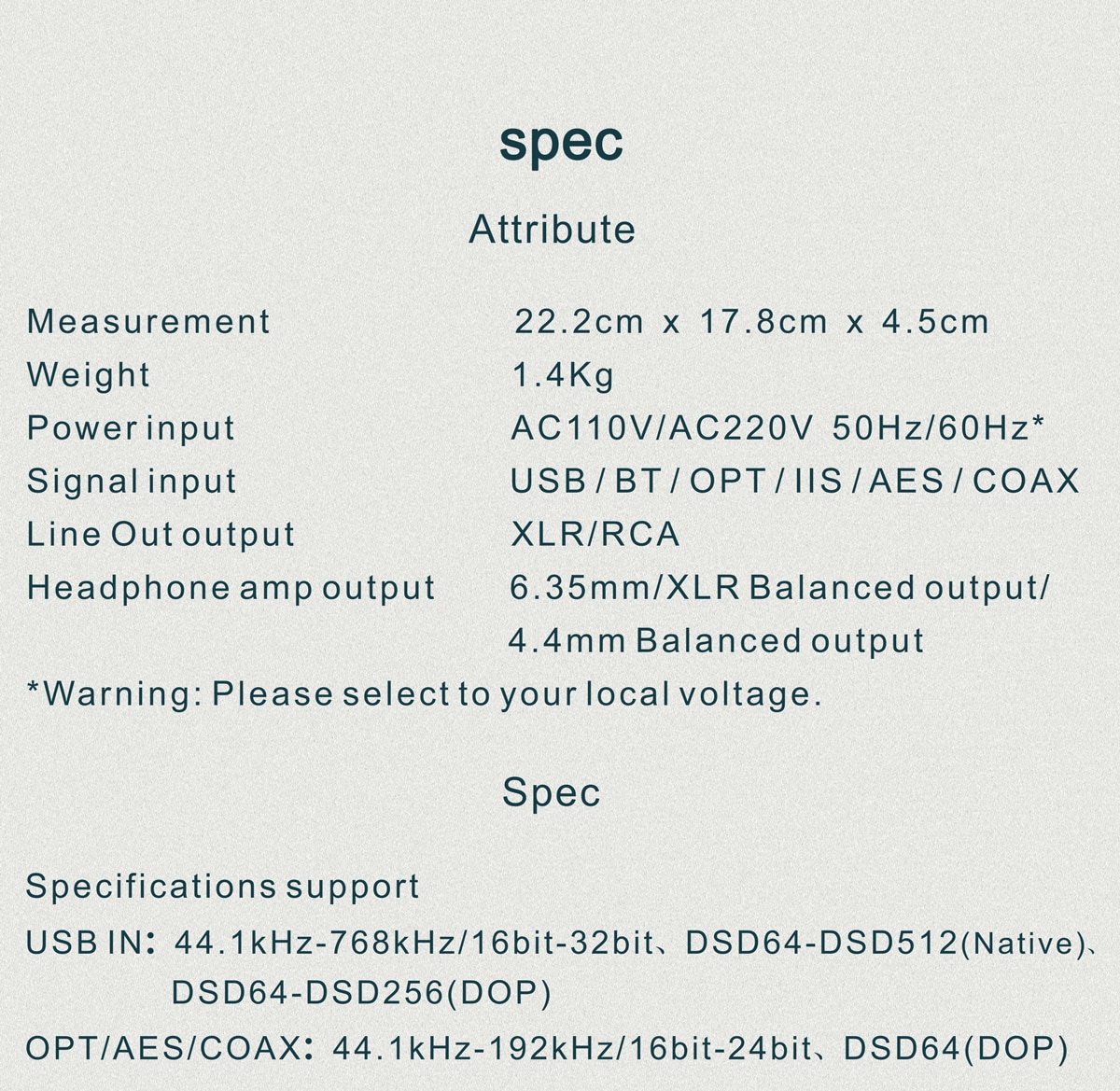 ขาย TOPPING DX7 Pro DAC/AMP ตั้งโต๊ะรองรับ Bluetooth 5.0 , 32BIT/768kHz , DSD1024