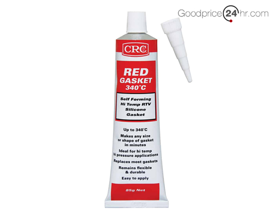c-132. กาวปะเก็นแดง ทนร้อนสูงพิเศษ CRC Red RTV Gasket 340 ขนาด 85 g.