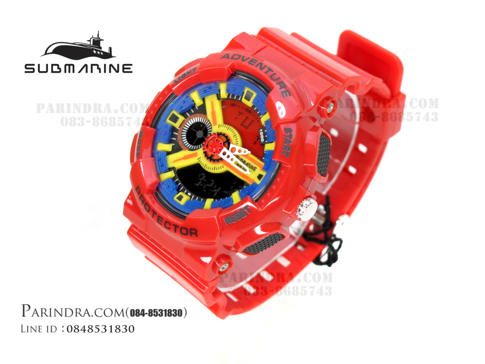 นาฬิกา US submarine Adventure Protector รุ่น TP3163M แดง