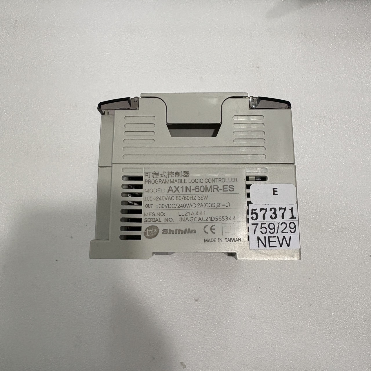 PLC " SHIHLIN " รุ่น AX1N-60MR-ES