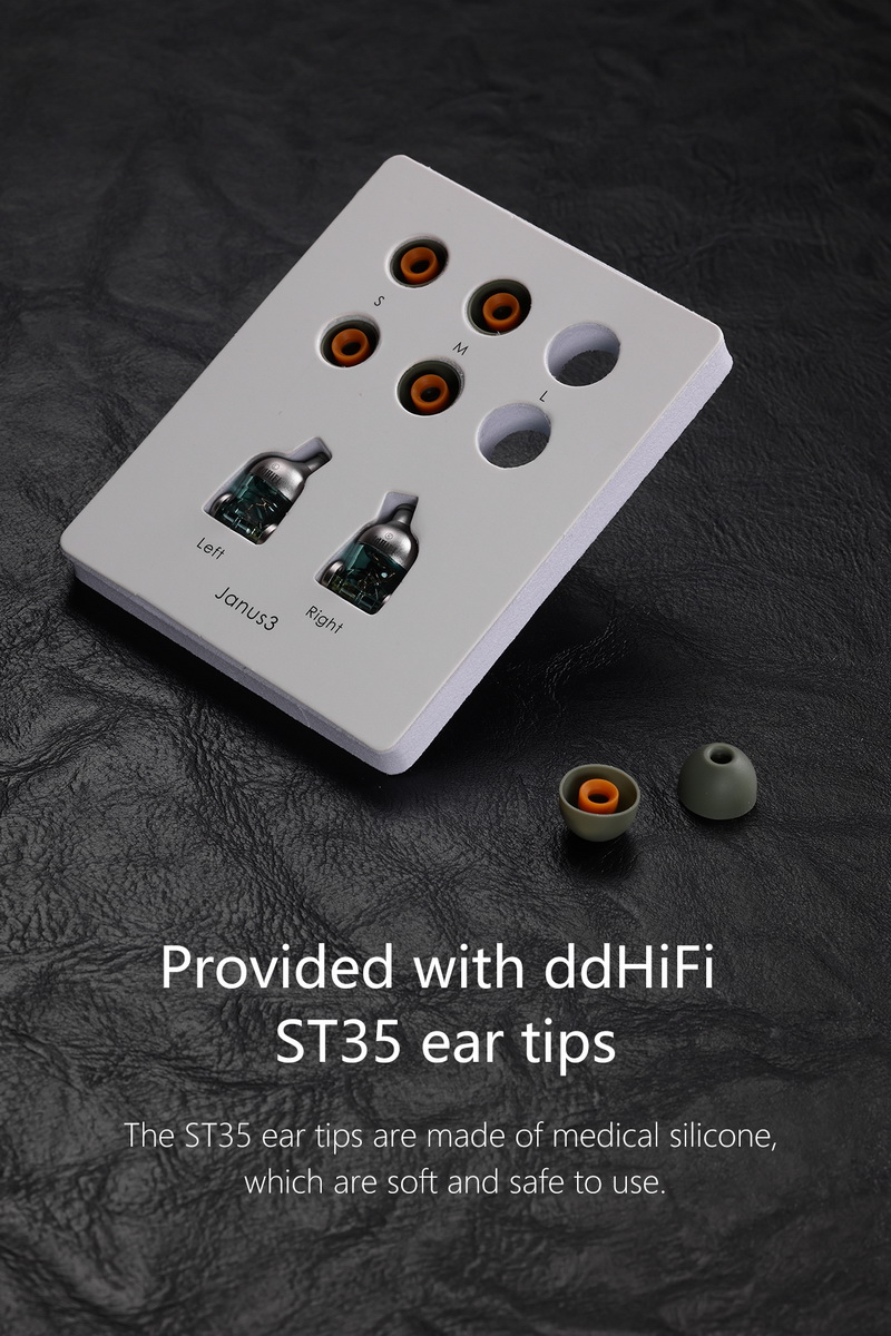DD E2023 Janus3 หูฟัง Iems ไดรเวอร์ไดนามิก ฟังก์ชั่นใช้งานจัดเต็ม ประกันศูนย์ไทย
