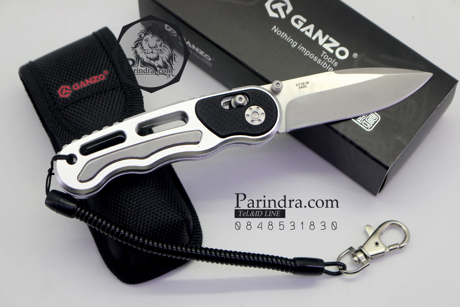 มีดพับ Ganzo รุ่น G718-W ของแท้ 100%