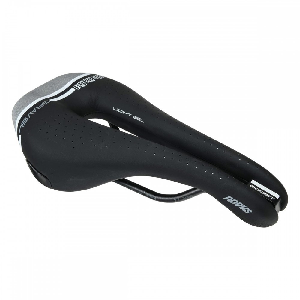 SELLE ITALIA อานนั่ง, NOVUS BOOST GRAVEL TECH SUPERFLOW, ขนาด S,L สีดำ (Road/MTB), S3,L3