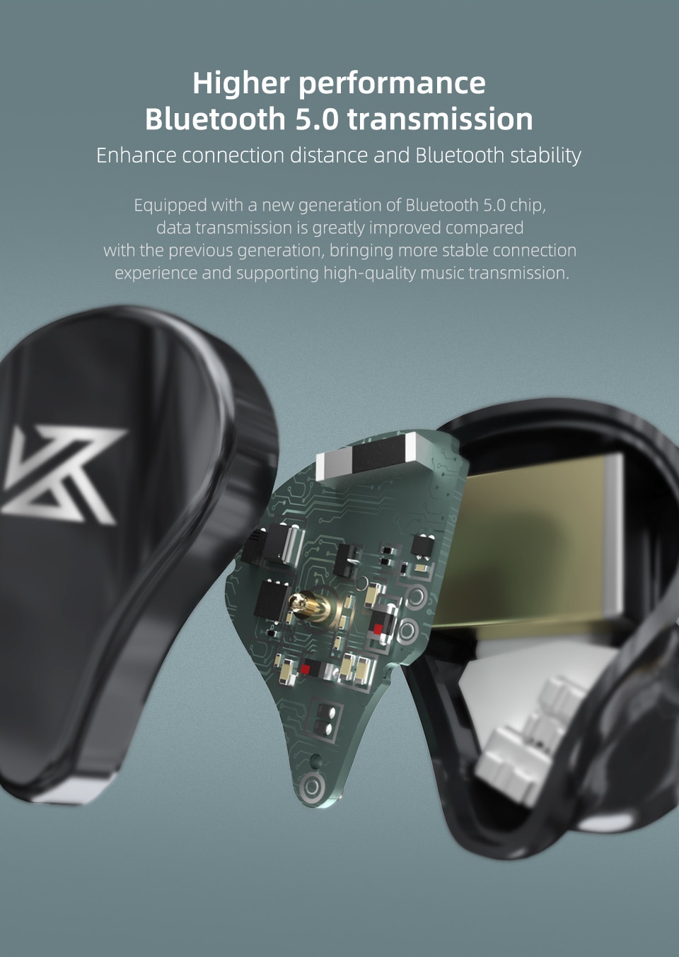 ขาย KZ SA08 หูฟัง True Wireless 4 ไดร์เวอร์ (4BA) ประกันศูนย์ไทย