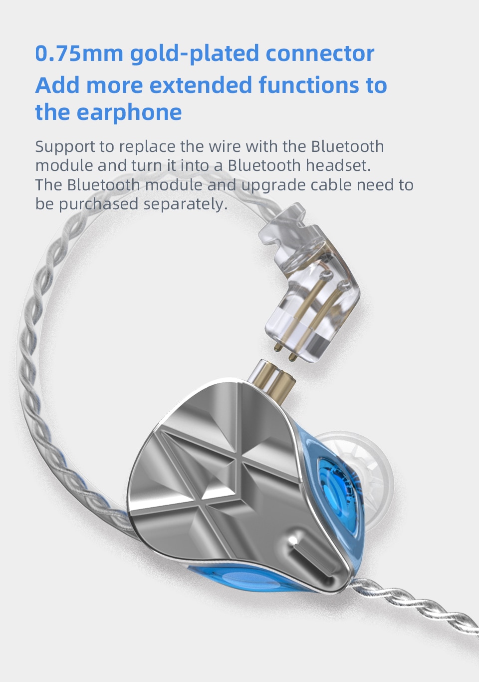 ขาย KZ ASF หูฟัง 5 ไดรเวอร์ Balanced (5BA) ประกันศูนย์ไทย