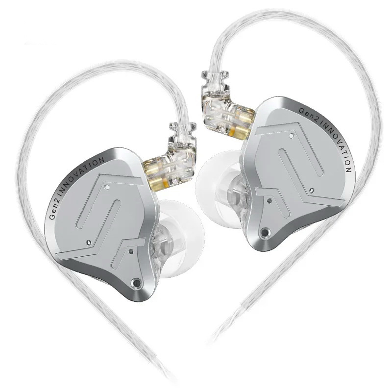 KZ ZSN Pro 2 หูฟัง Iems Hybrid 2 ไดรเวอร์ 1BA+1DD ปรับแต่งจูนเสียงระดับมืออาชีพ ประกันศูนย์ไทย