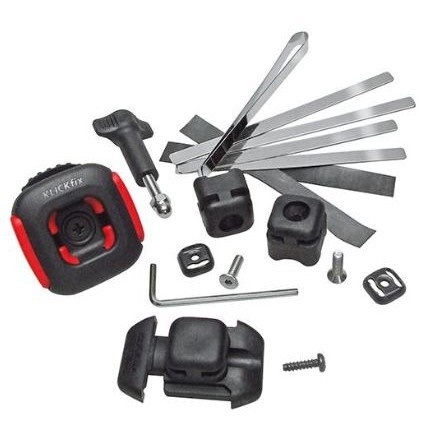 VINCITA คลิป KLICKfix ติอกล้อง GoPro (QR010) - ที่ยึดติดกล้อง GoPro พร้อมอะไหล่ติดตั้ง (ไม่รวม GoPro) วินสิตา