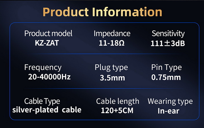 KZ ZAT หูฟัง 9 ไดรเวอร์ 8BA+1DD ปรับฟิลเตอร์เสียงได้ ประกันศูนย์ไทย