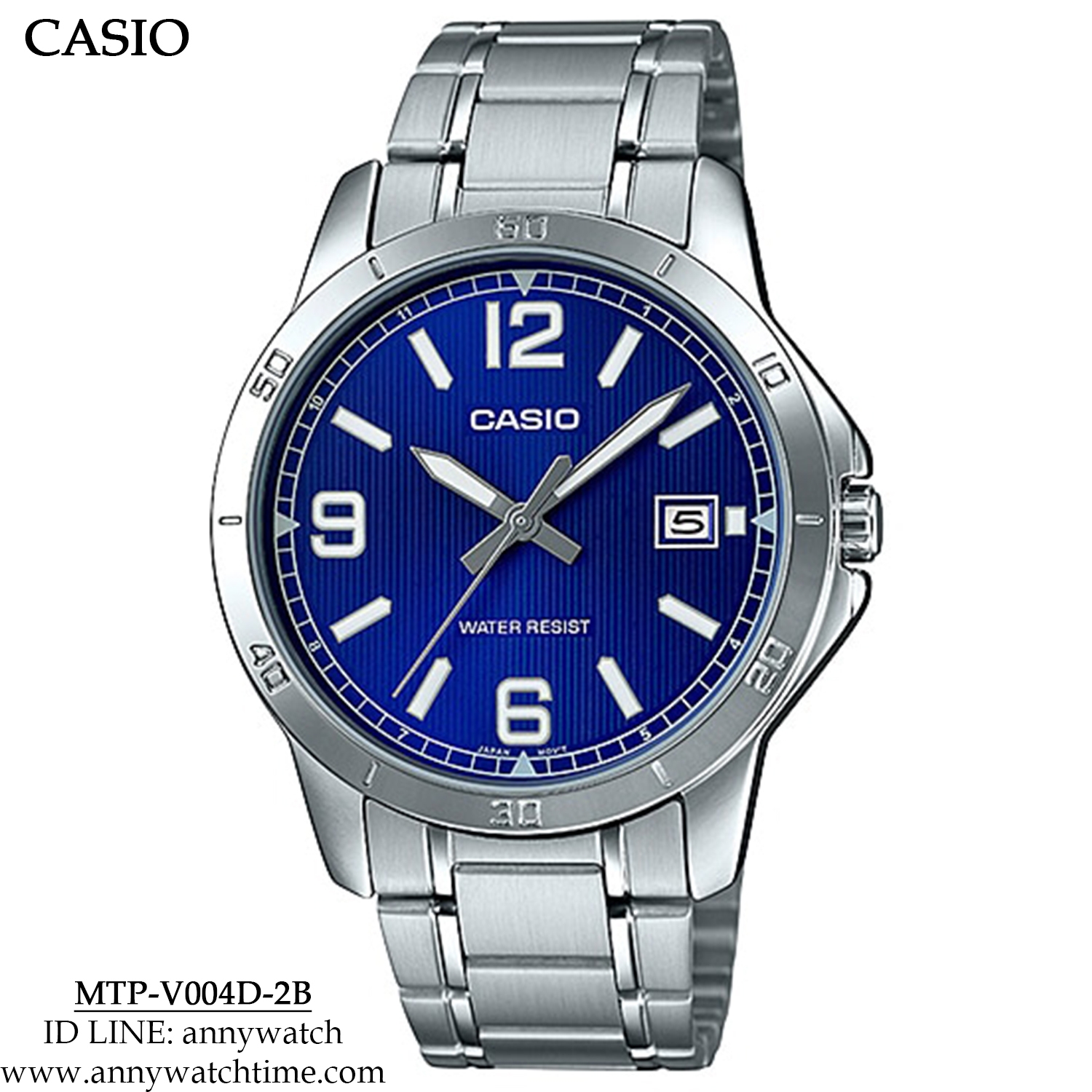 CASIO MTP-V004D-2B