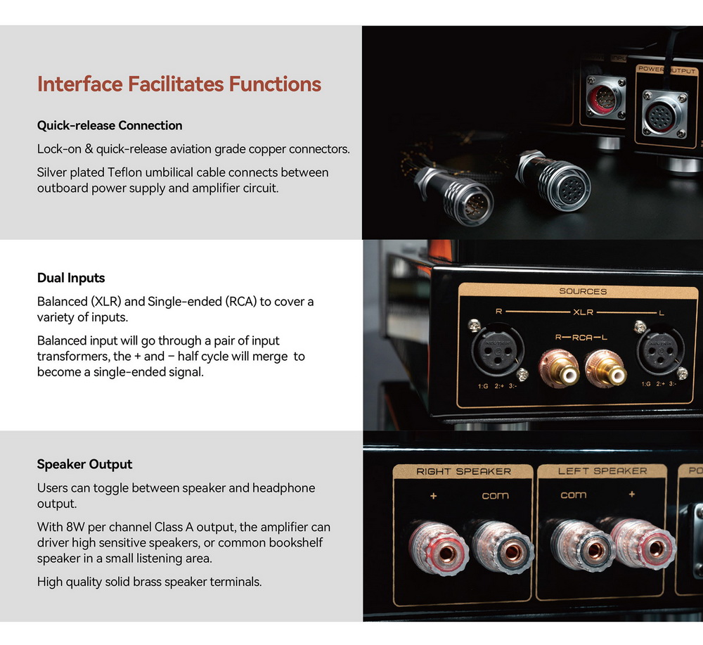 ขาย Cayin HA-300MK2 แอมป์ตั้งโต๊ะหลอดแก้วสูญญากาศ แบบ Direct Heated Triode