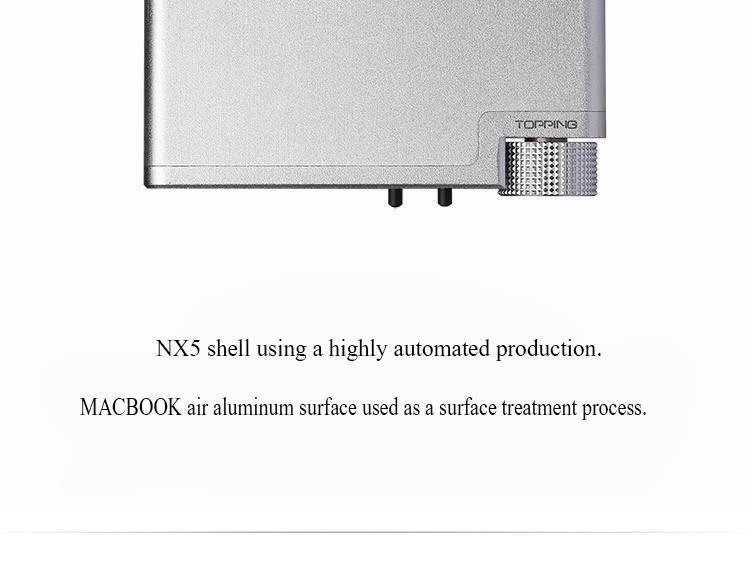 ขาย TOPPING NX5 แอมป์พกพากำลังขับสูง ที่มีอัตราสัญญาณรบกวนของหูฟังต่ำมากกว่า 0.00040