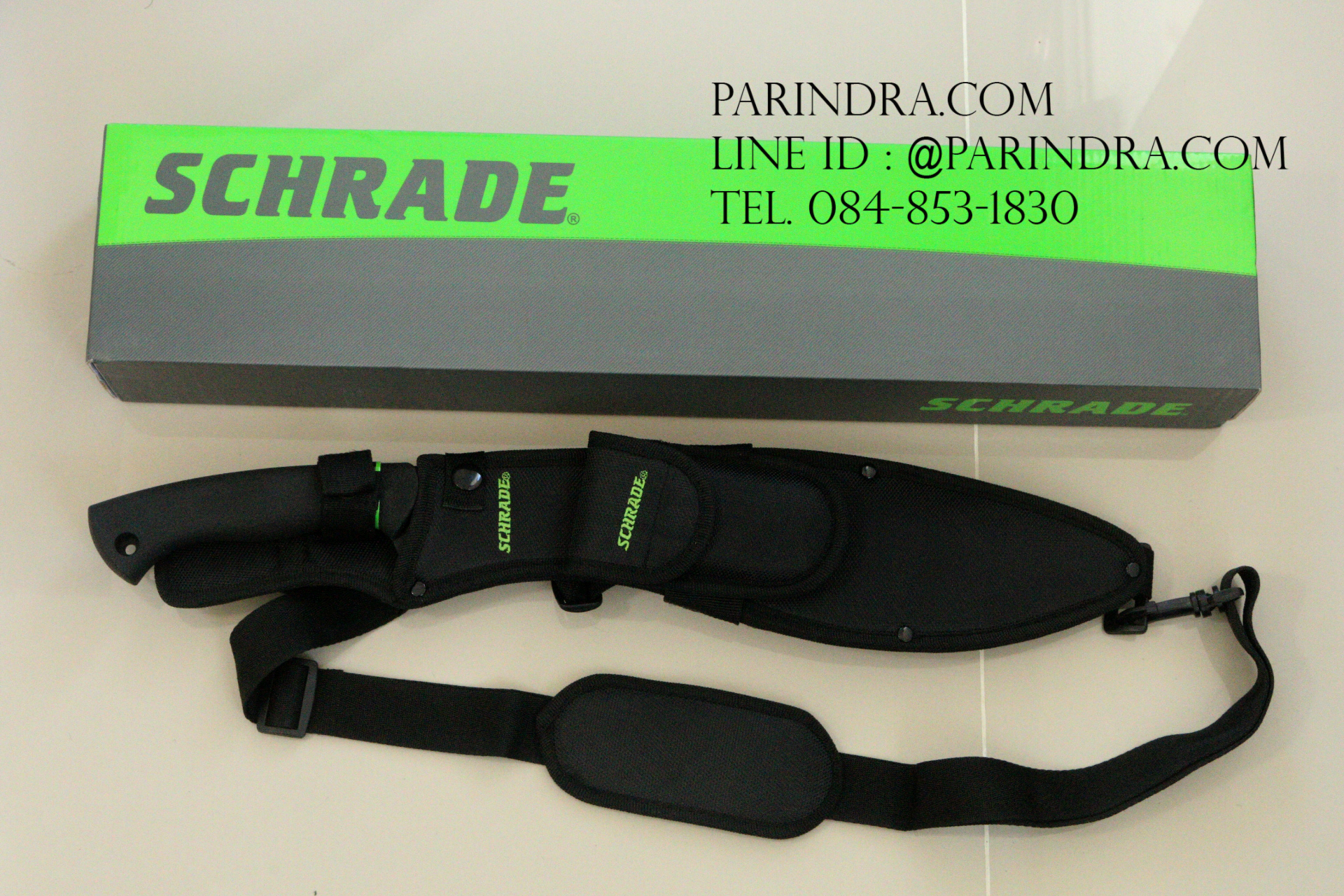 มีดใบตายเดินป่า SCHRADE Knife SCHKM1 แกร่ง และ ทรหด (OEM)