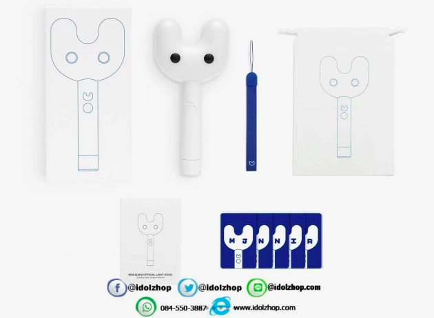 ::𝐏𝐑𝐄:: แท่งไฟ #NewJeans Light Stick “บิงกี้บง“ รอบเกาหลีส่ง 06/20/2023 ~ (รอ 14 - 25 วัน)